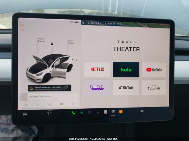 5YJYGDEF2MF133739 Tesla Model Y Performance Dual Motor All-wheel Drive