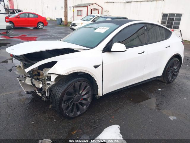 5YJYGDEF2MF133739 Tesla Model Y Performance Dual Motor All-wheel Drive