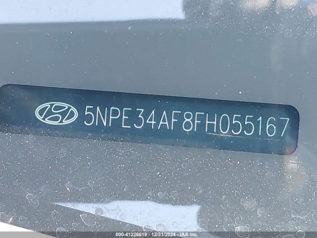 5NPE34AF8FH055167 Hyundai Sonata Limited