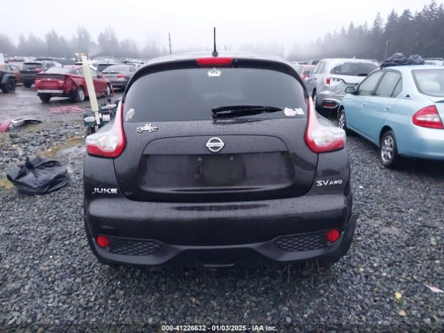 JN8AF5MV8FT559250 Nissan Juke Sv