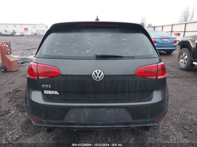 3VW4T7AU0HM050891 Volkswagen Golf Gti Autobahn 4-door/s 4-door/se 4-door/sport 4-door