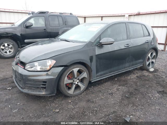3VW4T7AU0HM050891 Volkswagen Golf Gti Autobahn 4-door/s 4-door/se 4-door/sport 4-door