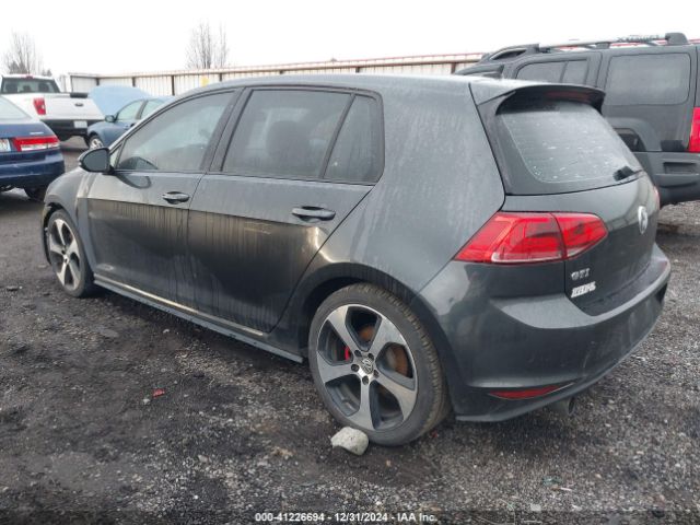 3VW4T7AU0HM050891 Volkswagen Golf Gti Autobahn 4-door/s 4-door/se 4-door/sport 4-door