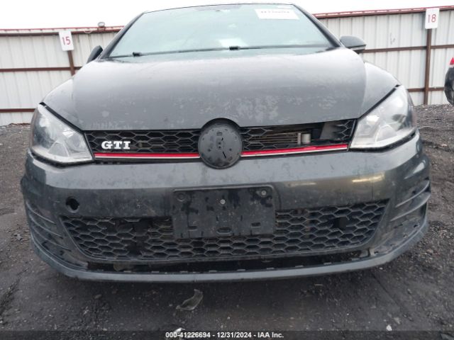 3VW4T7AU0HM050891 Volkswagen Golf Gti Autobahn 4-door/s 4-door/se 4-door/sport 4-door