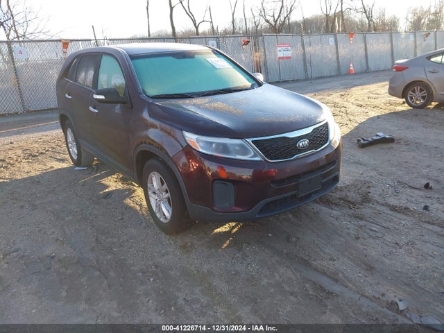 KIA SORENTO LX 2014 5XYKT3A64EG459182 Image 1