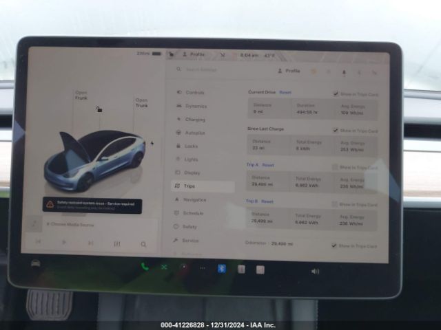 5YJ3E1EA4PF655098 Tesla Model 3 Rear-wheel Drive