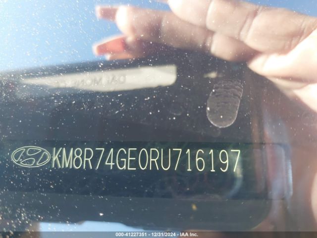 KM8R74GE0RU716197 Hyundai Palisade Calligraphy