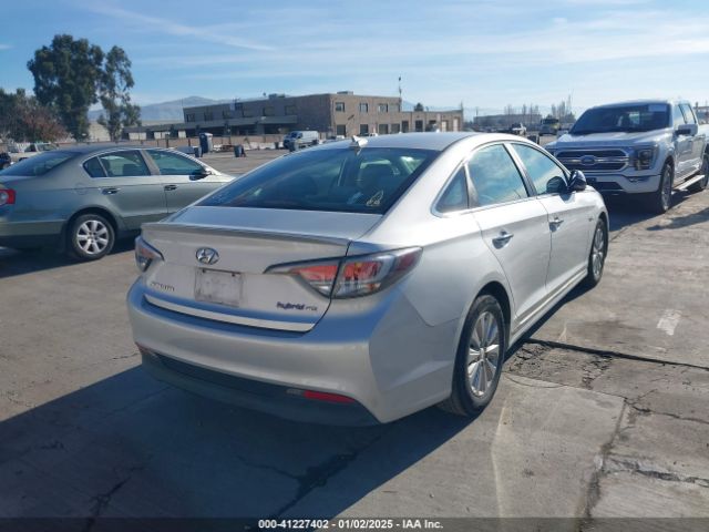 KMHE24L12GA012677 Hyundai Sonata Hybrid Se