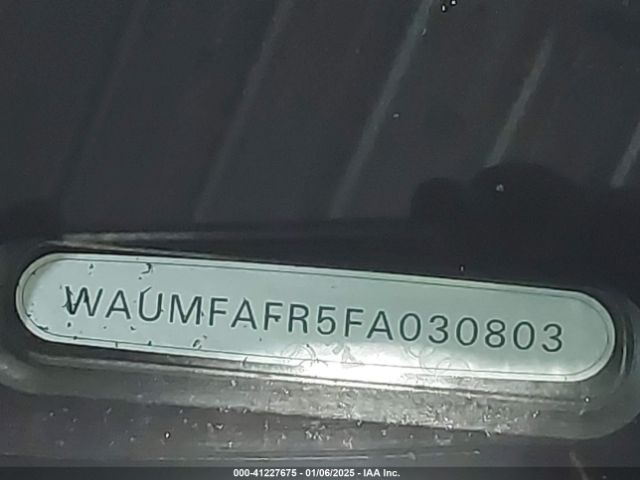 WAUMFAFR5FA030803 Audi A5 2.0t Premium