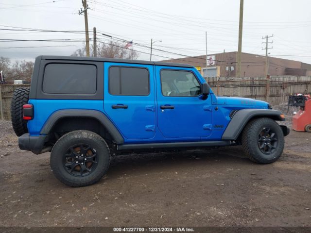 1C4HJXDG9NW116270 Jeep Wrangler Unlimited Willys 4x4