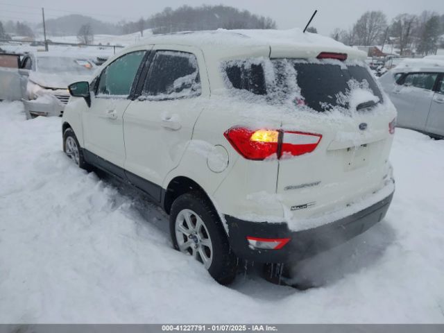 MAJ6S3GLXKC294701 Ford Ecosport Se