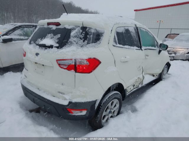 MAJ6S3GLXKC294701 Ford Ecosport Se