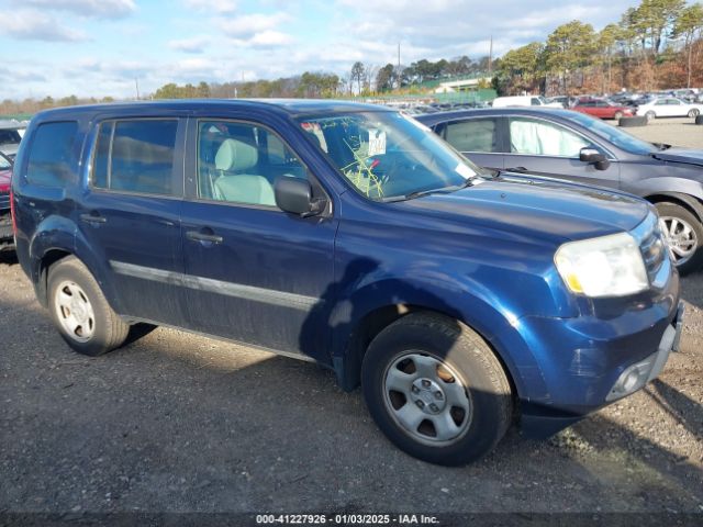 5FNYF4H27FB062472 Honda PILOT LX