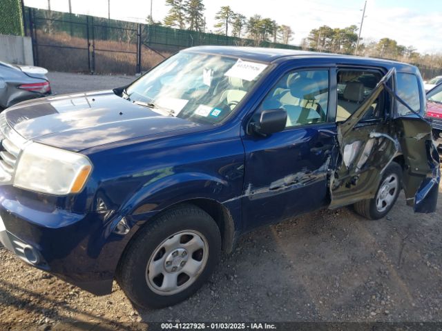 5FNYF4H27FB062472 Honda PILOT LX