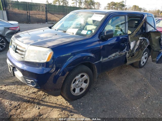 5FNYF4H27FB062472 Honda PILOT LX