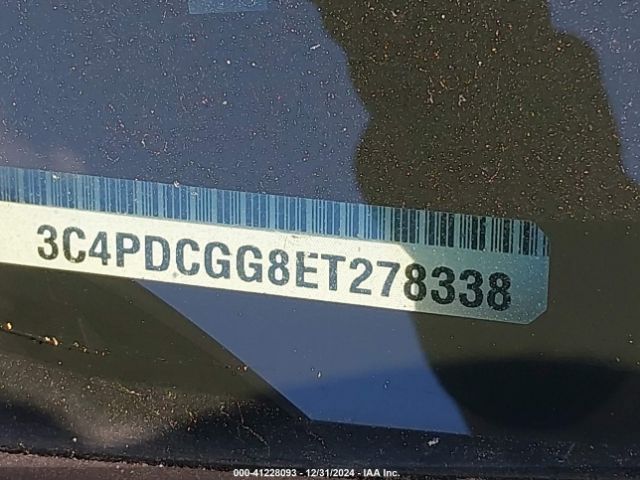3C4PDCGG8ET278338 Dodge Journey Crossroad