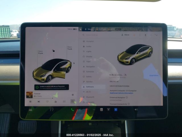 5YJ3E1EA8JF053084 Tesla Model 3 Long Range/mid Range