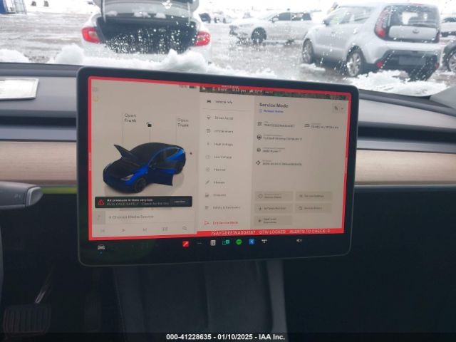7SAYGDEE1NA004187 Tesla Model Y Long Range Dual Motor All-wheel Drive