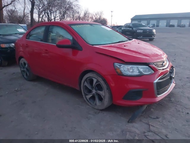 Chevrolet Sonic Premier 2017 1G1JF5SB0H4149052 Image 1