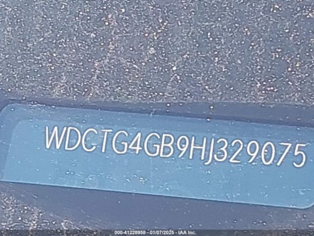 WDCTG4GB9HJ329075 Mercedes-Benz Gla 250 4matic