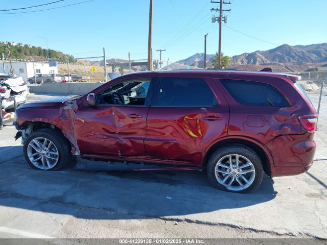 1C4RDHDG2MC694373 Dodge Durango Gt Rwd