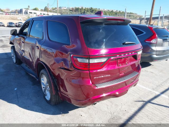 1C4RDHDG2MC694373 Dodge Durango Gt Rwd