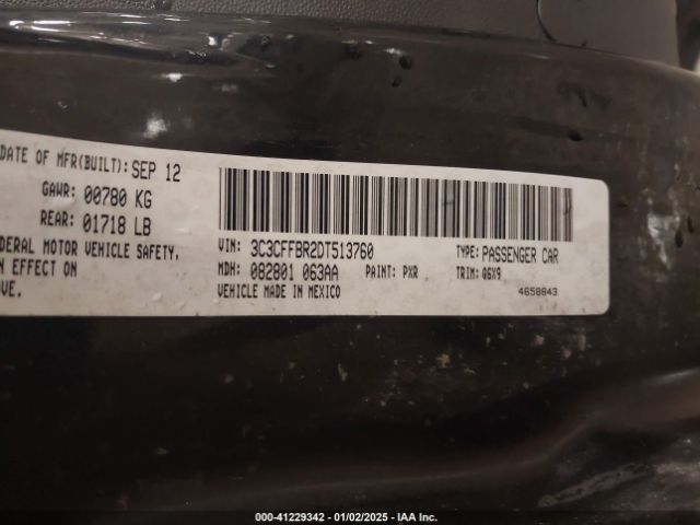 2013 FIAT 500 3C3CFFBR2DT513760 Photo 8