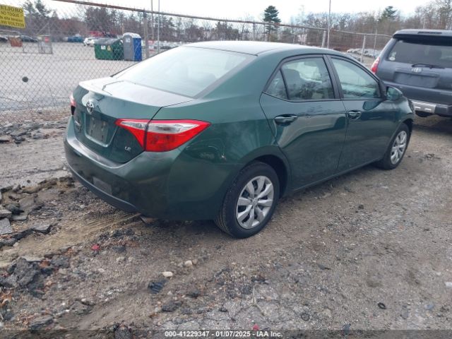 2T1BURHE1FC339981 Toyota COROLLA LE