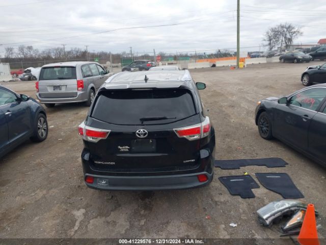 5TDYKRFH2FS094192 Toyota Highlander Limited V6