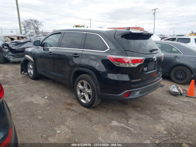 5TDYKRFH2FS094192 Toyota Highlander Limited V6