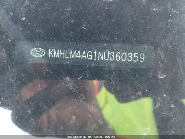 KMHLM4AG1NU360359 Hyundai ELANTRA SEL