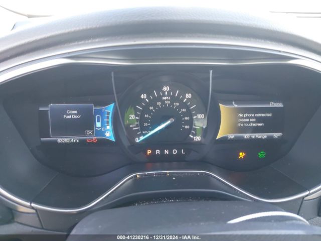 3FA6P0PU9GR232370 Ford Fusion Energi Se Luxury