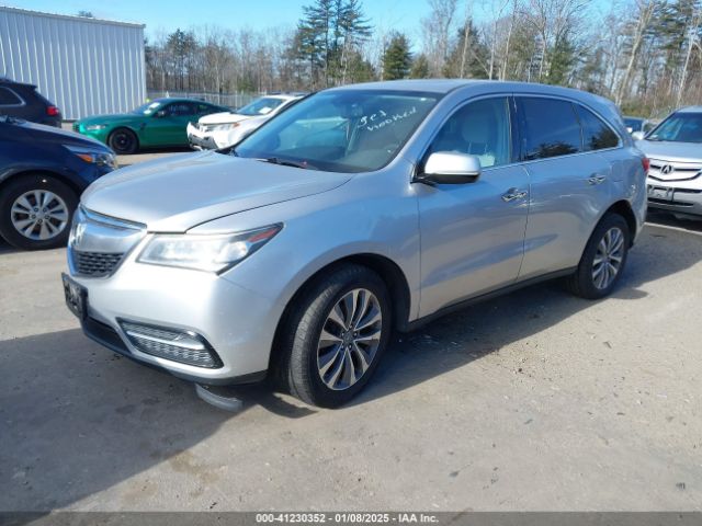 5FRYD4H49EB033799 Acura Mdx Technology Package