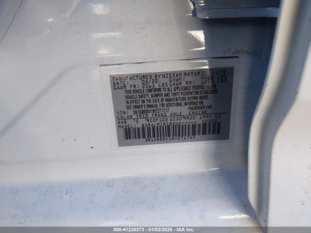3N1AB8DV1NY271717 Nissan Sentra Sr Xtronic Cvt