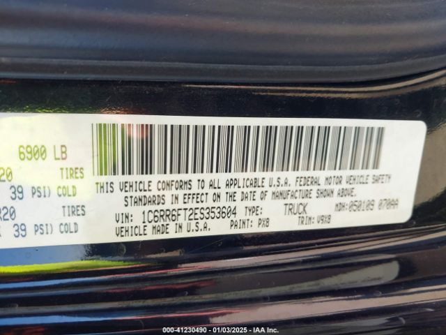 1C6RR6FT2ES353604 RAM 1500 Express