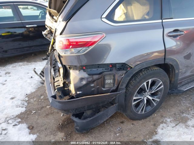 5TDJKRFH0GS310799 Toyota Highlander Xle V6