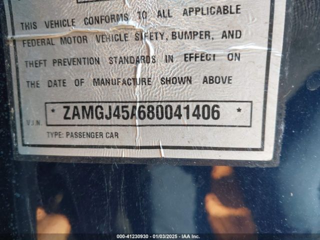 2008 MASERATI GRANTURISMO ZAMGJ45A680041406 Photo 8