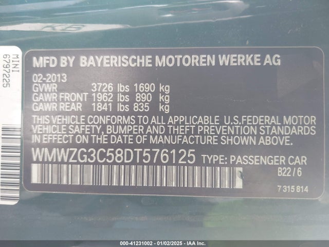 2013 MINI CLUBMAN WMWZG3C58DT576125 Photo 8