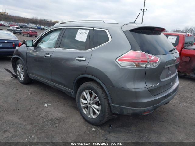 KNMAT2MV7GP695351 Nissan Rogue S/sl/sv