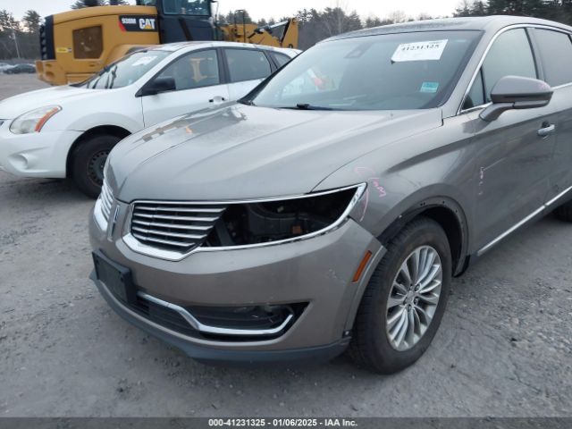 2LMTJ8KP6GBL58912 Lincoln Mkx Select