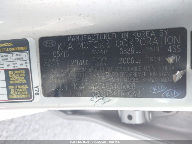 KIA FORTE LX 2016 KNAFK4A64G5466068 Image 9