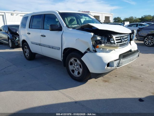 5FNYF3H22FB013108 Honda PILOT LX