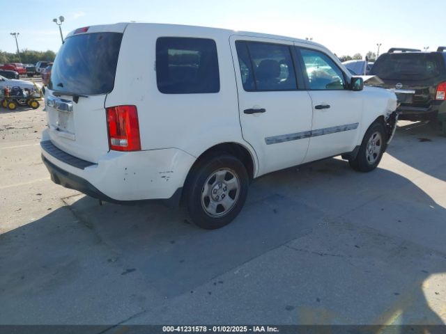 5FNYF3H22FB013108 Honda PILOT LX