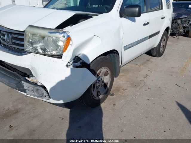 5FNYF3H22FB013108 Honda PILOT LX