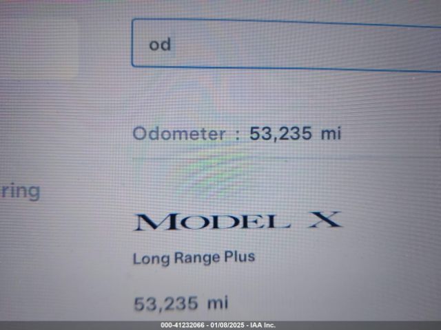 5YJXCDE29MF316169 Tesla Model X Long Range Dual Motor All-wheel Drive/long Range Plus Dual Motor All-wheel Drive