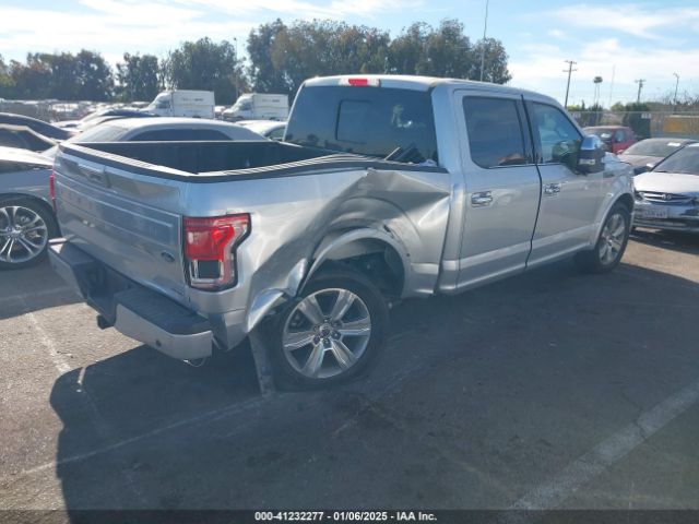 1FTEW1CF0GFA54660 Ford F-150 Platinum