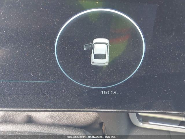 KMHLM4DJ1RU113470 Hyundai Elantra Hybrid Blue
