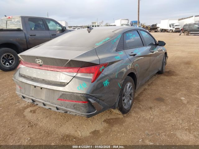 KMHLM4DJ1RU113470 Hyundai Elantra Hybrid Blue