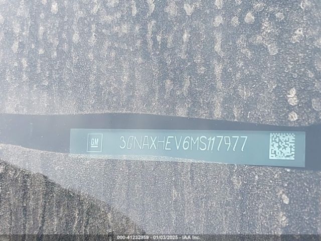3GNAXHEV6MS117977 Chevrolet Equinox Fwd Ls