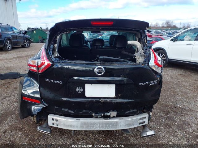 5N1AZ2MH5FN264571 Nissan Murano Platinum